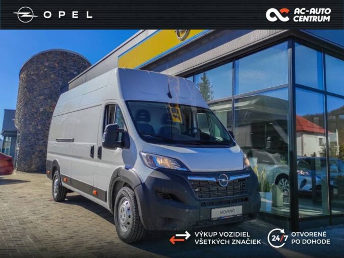 Opel Movano Van L4H3 ( dĺžka 3030 mm, šírka 1670 mm, výška 2760 mm) 2- miestne