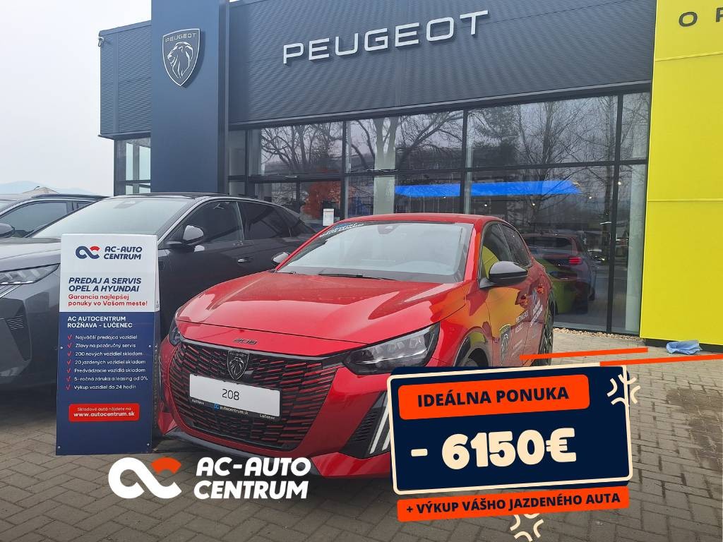 Peugeot 208 NEW GT 1.2 PureTech 100k BVM6