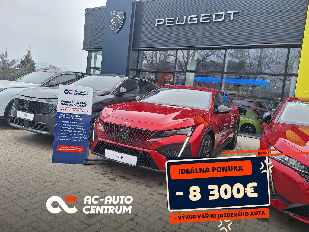 Peugeot 408 NEW GT 1.2 PureTech 130k EAT8