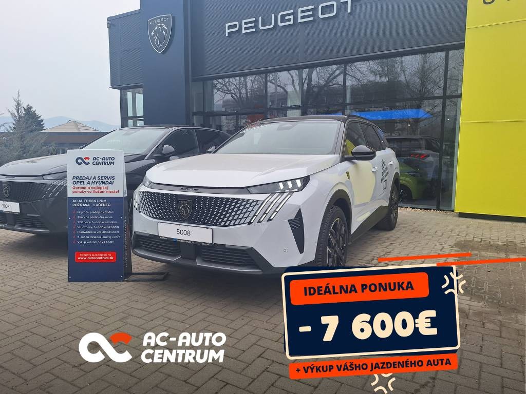 Peugeot 5008 NEW GT 1.2 Hybrid 136k e-DCS6