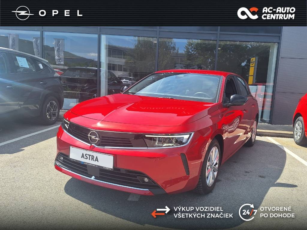 Opel Astra 1,2 Turbo + Parkovacia SADA (kamera, senzory)