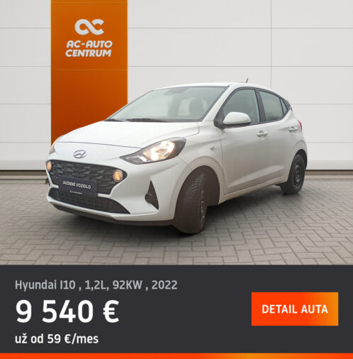 Hyundai I10 , 1,2L, 92KW , 2022