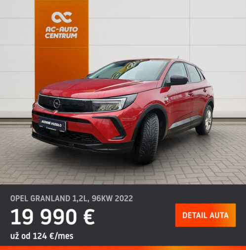 OPEL GRANLAND 1,2L, 96KW 2022
