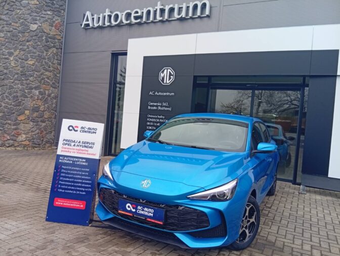 Mg MG3 1,5 HYBRID EMOTION – výnimočná ponuka